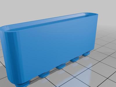 DecFinity 5x1 (50mm x 10mm) undivided bin