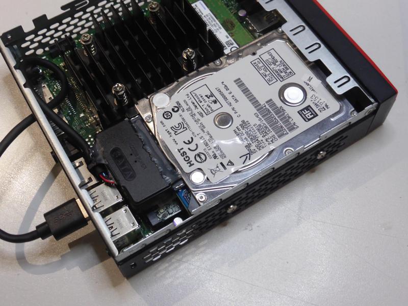 Fujitsu Futro S740 SSD HDD mounting bracket