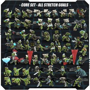 Raygun Raptors Complete Kickstarter Set