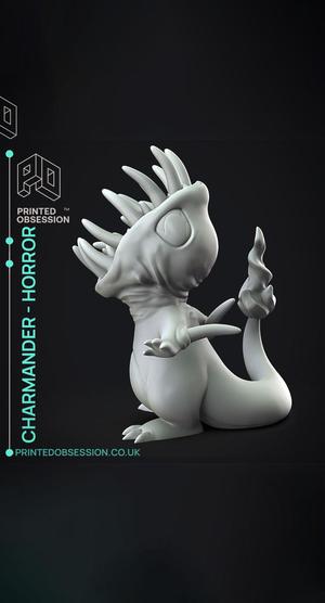 Charmander horror - Pokemon - Fan Art