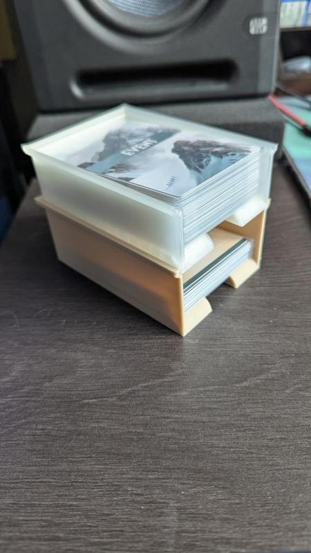 Stackable Card Tray for Euro Standard cards