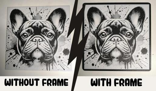 Frame for my HueForge   