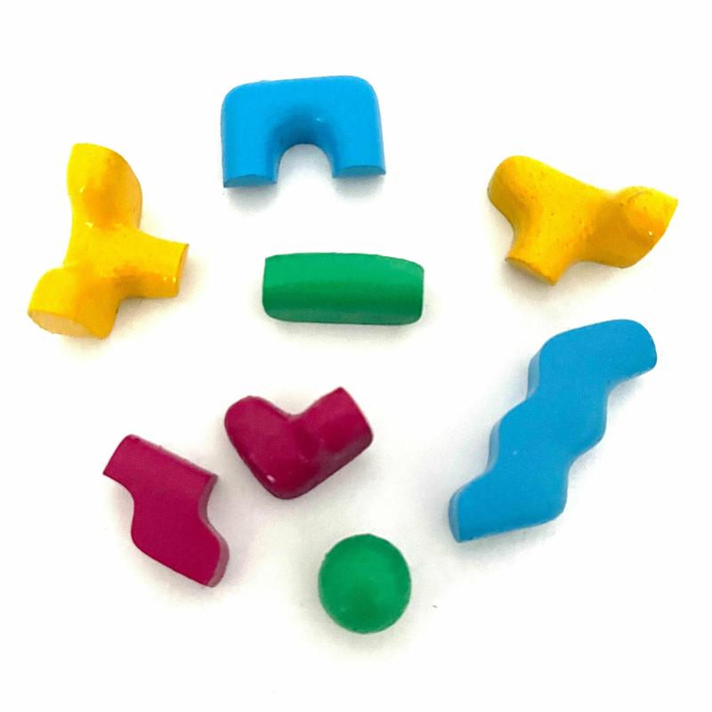 3D Printable Aesthetic Desk Stacking Toy - "Feel Good Shapes" | Creative Stress-Relief Office Toy | Unique Desk Accessory