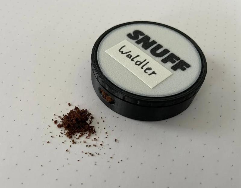 Snuff Tin/Box/Can | Schnupfdöschen/Schnupftabak-Dose   