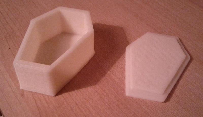 Minifig-sized coffin