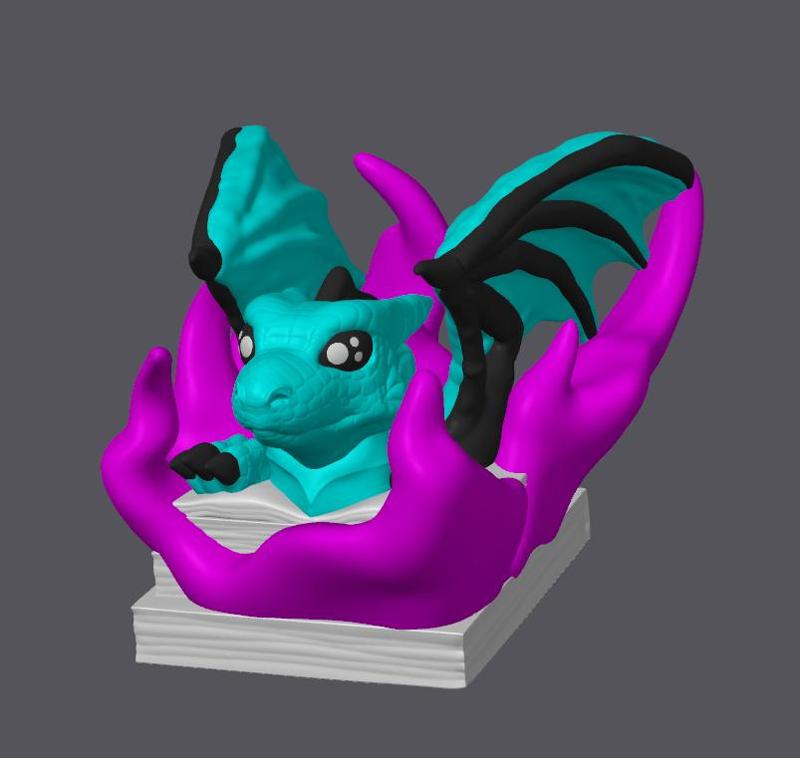 Emerging Book Dragon (Personal Use)