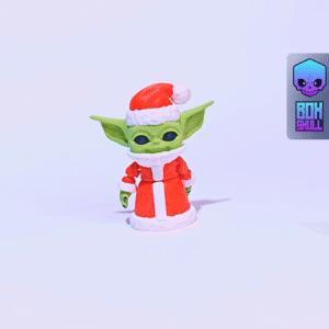 CHRISTMAS GROGU - FLEXI - ARTICULATED - CUTE