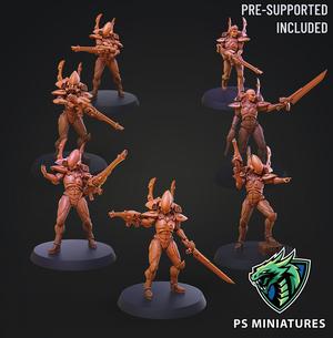 Space Elf Male Soldier Bundle - 40 variants