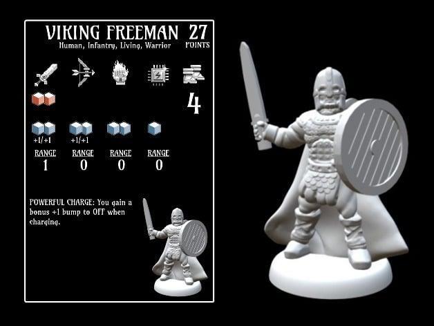 Viking Freeman (18mm scale)