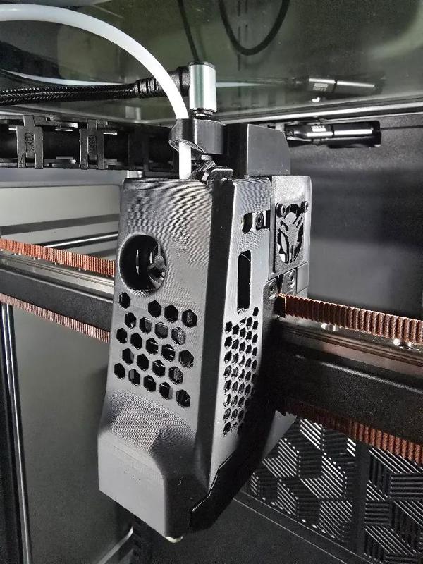 K2 Plus Cartographer mount and shroud, custom PCB position   