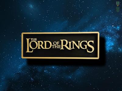 Lord of the Rings Film Cinema Room Logo Sign Box