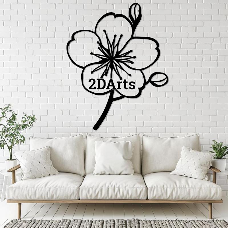 Cherry Blossom Bloom 2D Wall Art/Window Art