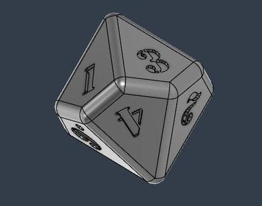 Dé 10 faces