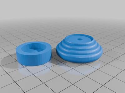 VW beetle & T1 knob and button for windowwasher