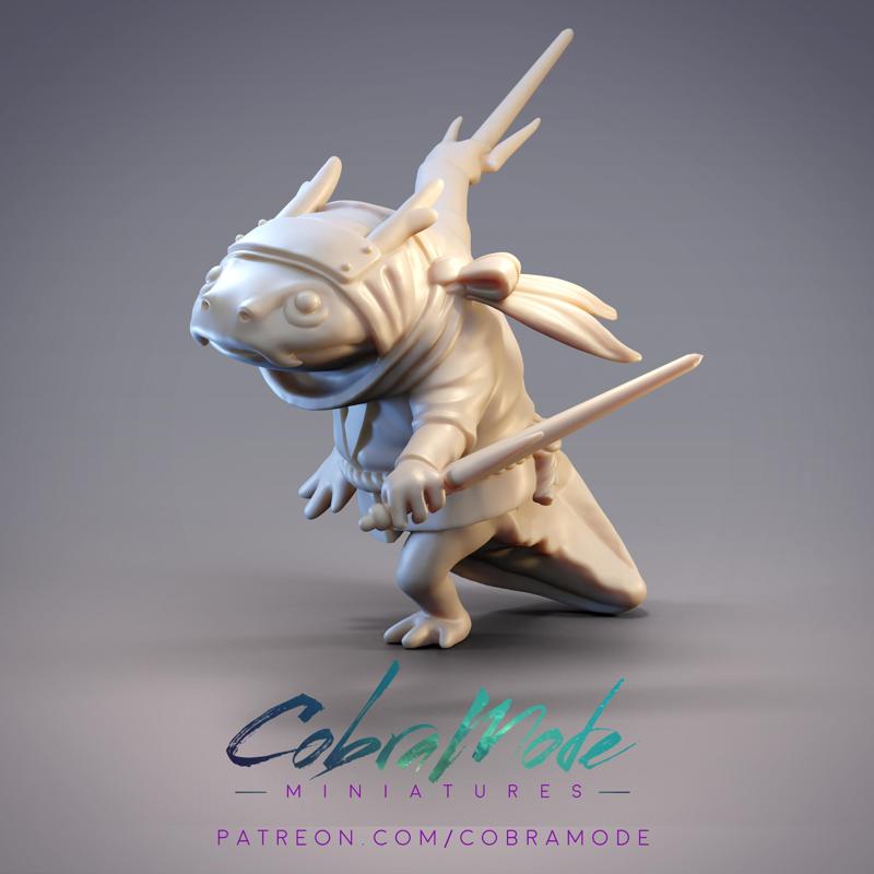 Hatsuharu, Hanzaki Ninja (Swordbreaker) (Pre-Supported)