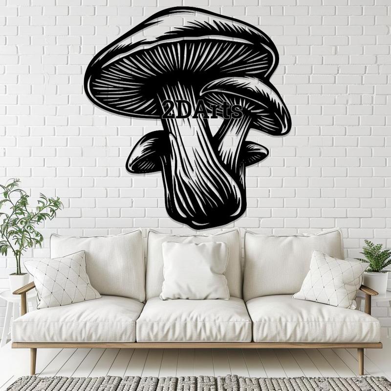 Mushroom 2D Wall Art/Window Art