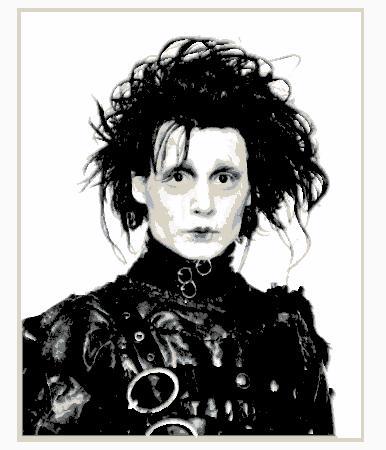 Edward Scissorhands - Hueforge