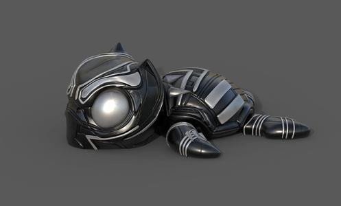 Super Turtle Black Panther