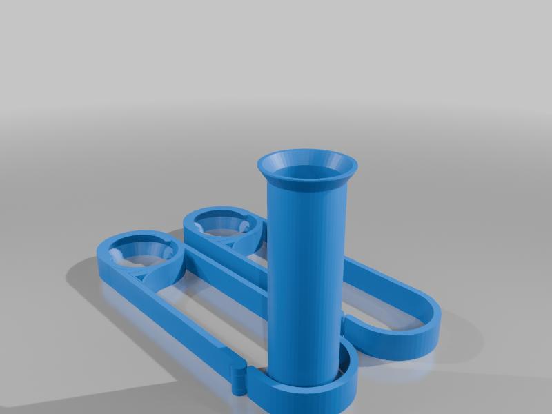 Light weigth modular spool hanger