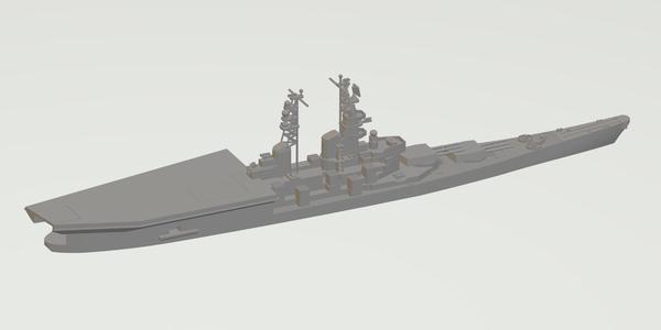 1/700 Scale USS New Jersey Air Capable Battleship.stl