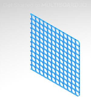 12x12 Right Strip - Multiboard Border Tile