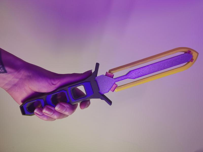 Cyberpunk Thermal Dagger