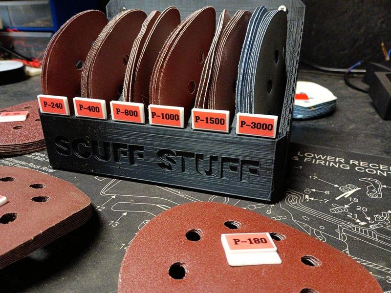 Sanding Disc Holder - Scuff Stuff.
