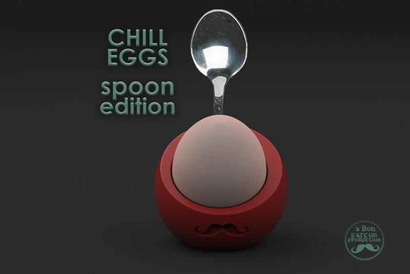 DUTCHdesign EGG-CUP [with spoon holder] EASTER EDITION PART IV