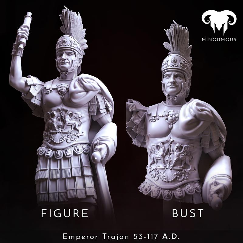 Bundle - Roman Emperor Trajan 98 to 117 AD. From Soldier to Emperor!