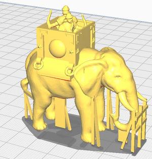 Elephant with howdah remix zhop manual supports
