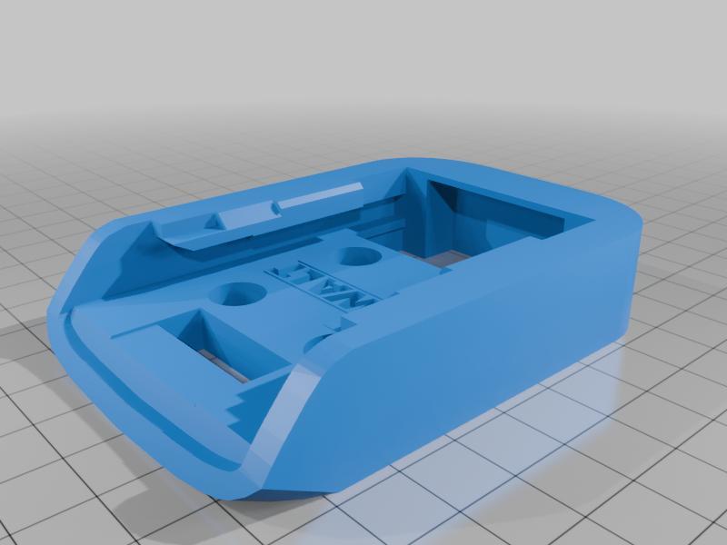 Dewalt pegboard battery mount