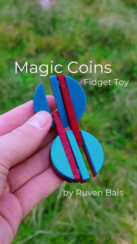 Magic Coins Fidget Toy