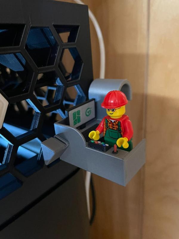 Bambu Lego Maintenance Station / Tool Head Holder for P1P,P1S(tested) and X1C (tested doesn't work)