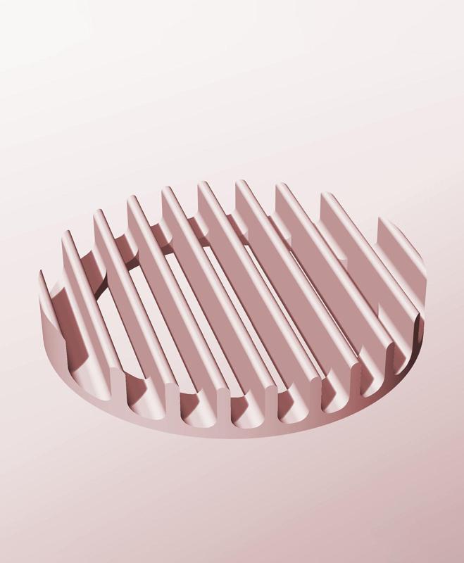 ARR68-10 Slotted Rack With Louvers - Slotted Dry Rack