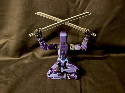 Dark Ninja Katana Sword For Dummy 13  100/150/200%