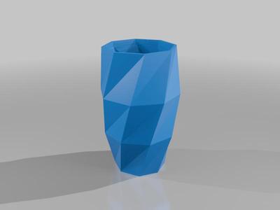 Low Poly Planter - Vertical