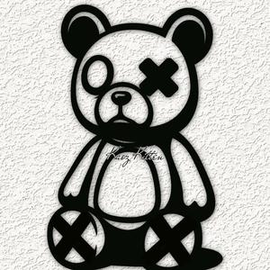 voodoo bear 4 wall art home decor