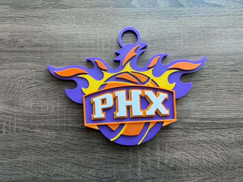 Phoenix Suns Oversized Necklace, Pendant