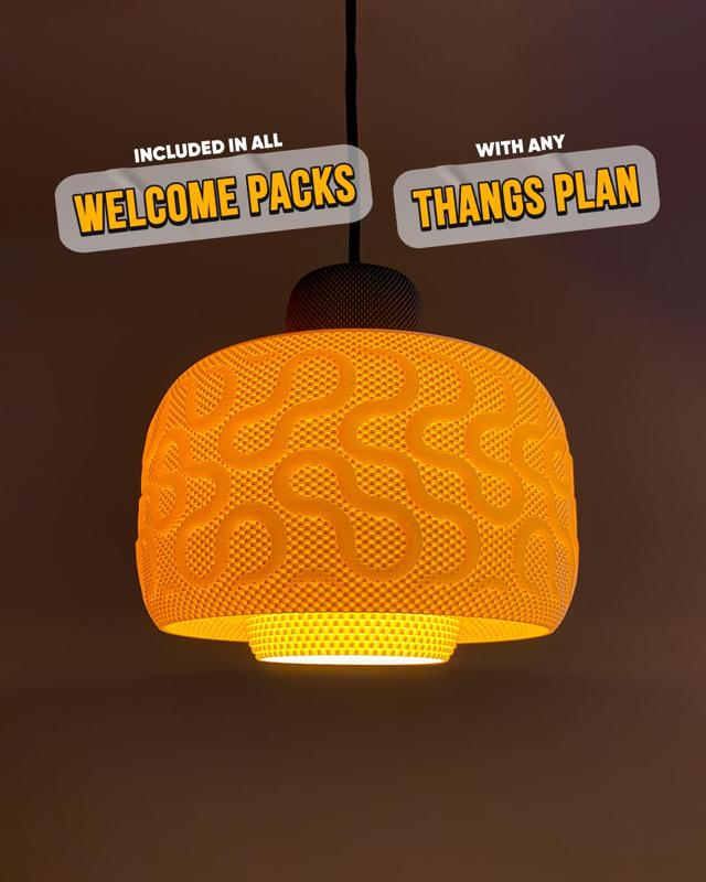 Seamless Pendant Lamp - Home Decor and Lighting by Lunfardo