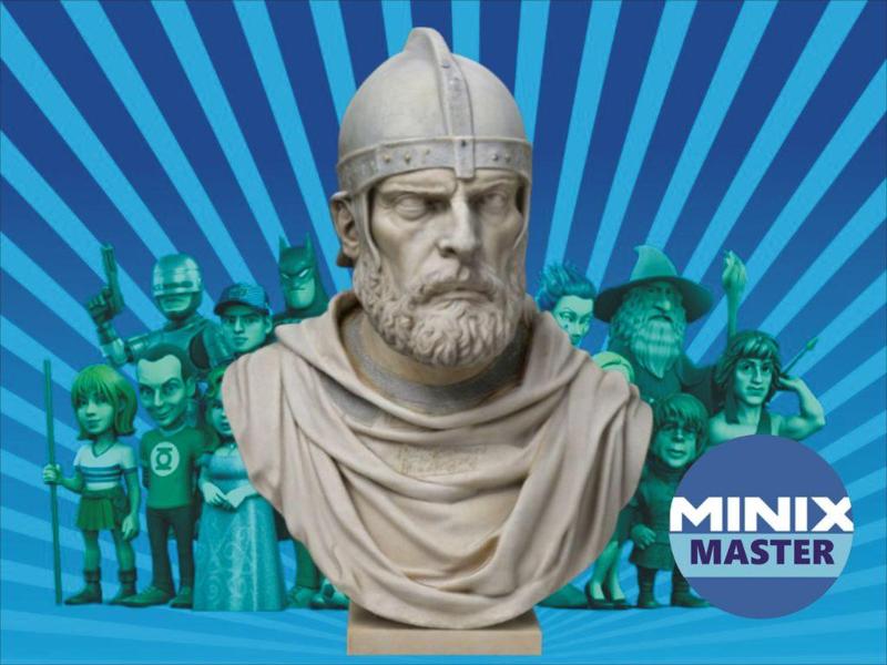 bust of mediavel hero