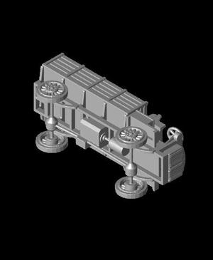 1/100 Scale FWD B 3-Ton 1917 US Army Truck.stl