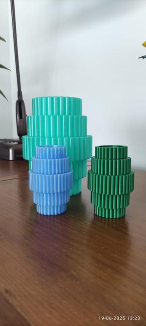 Mid-century based modular vase mini 