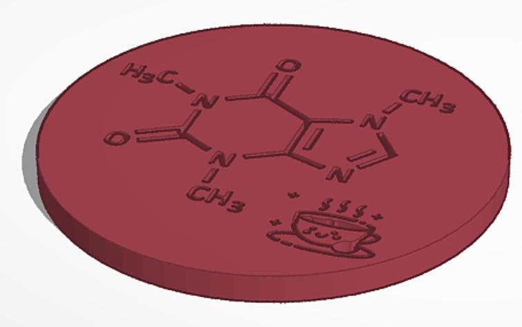 Caffeine Coaster