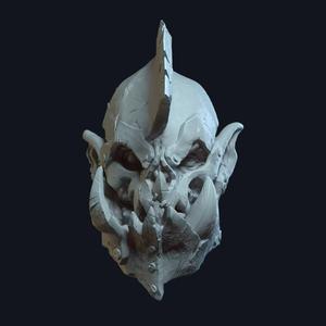 Krogar Ironfang v2 Action Figure Head