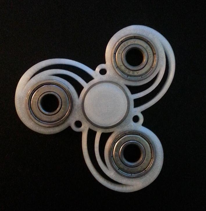Triskel Handspinner fidget toy