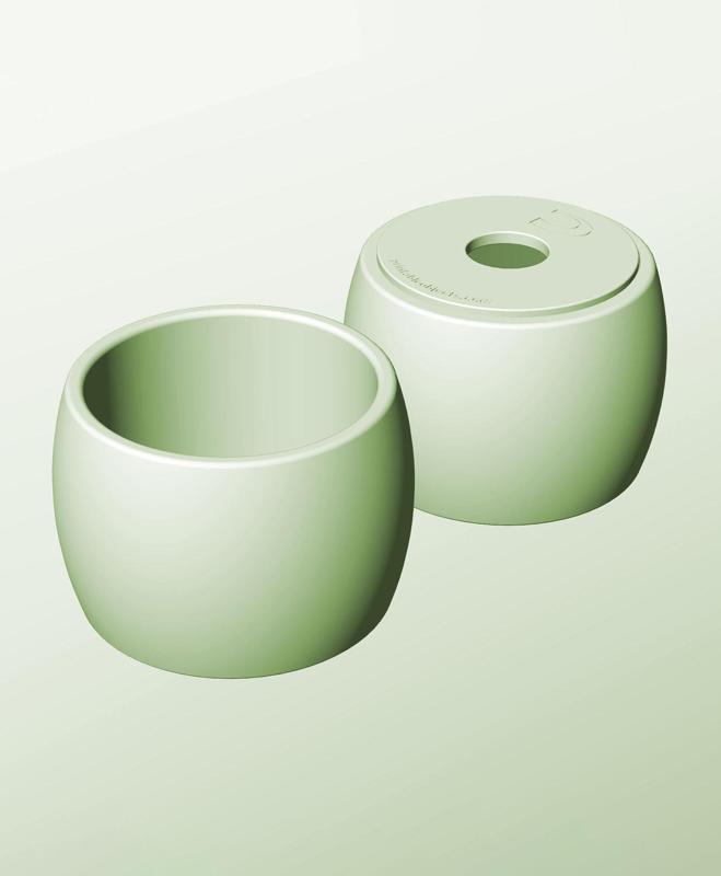 CR128-110-P Stackable pierced component box for creative makers