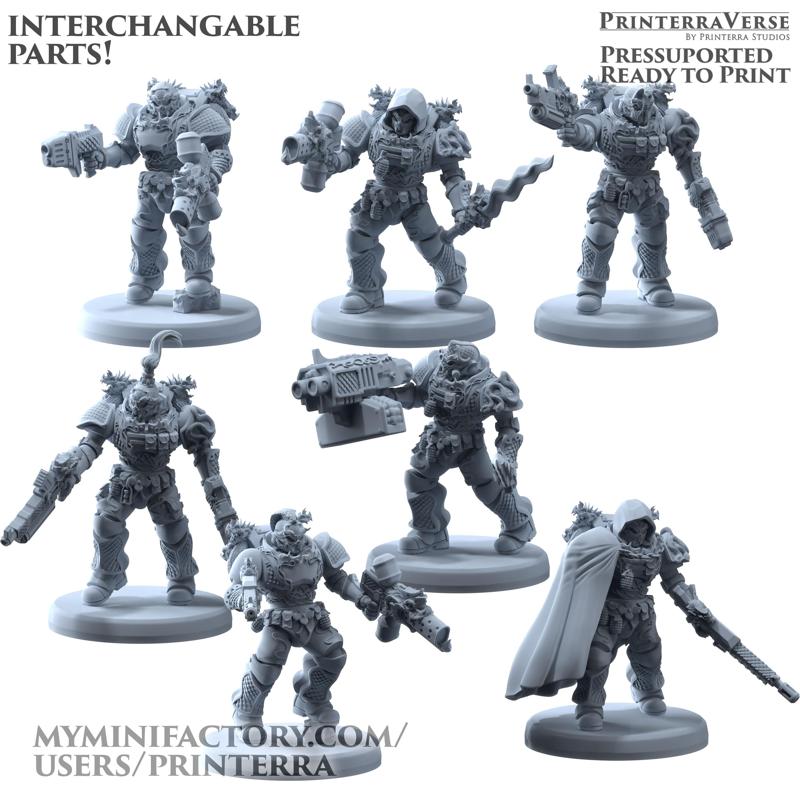 043 ALPHAYA Legion Knights Squad A