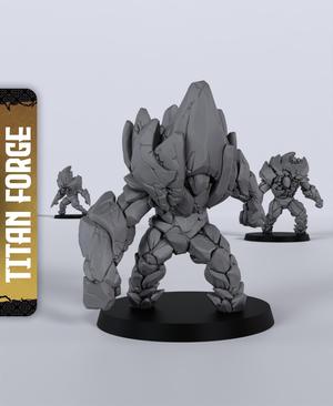 Earth Elementals - With Free Dragon - 5e DnD Inspired for RPG and Wargamers