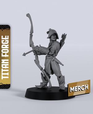 City Watch Rookie Bowman - With Free Dragon - 5e DnD Inspired for RPG and Wargamers