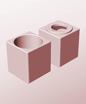 CS68-85-P Modular pierced component container modern decor